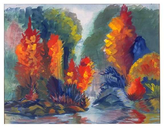 Photo of painting: "Autumn"